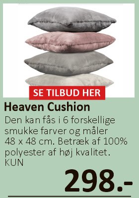 Tilbud på puder i polyester - Heaven Cushion